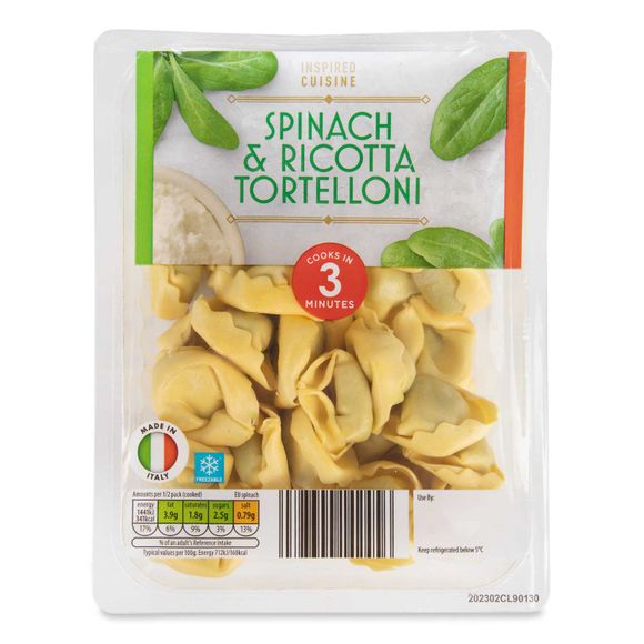 Spinach & Ricotta Tortelloni 300g Inspired Cuisine